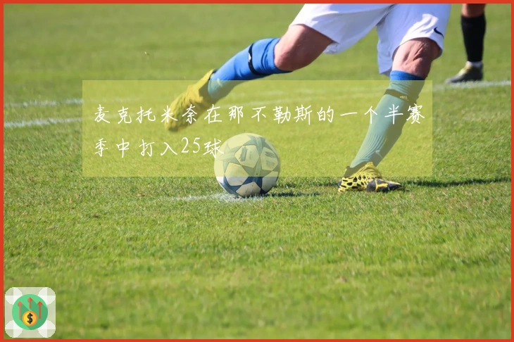 麦克托米奈在那不勒斯的一个半赛季中打入25球